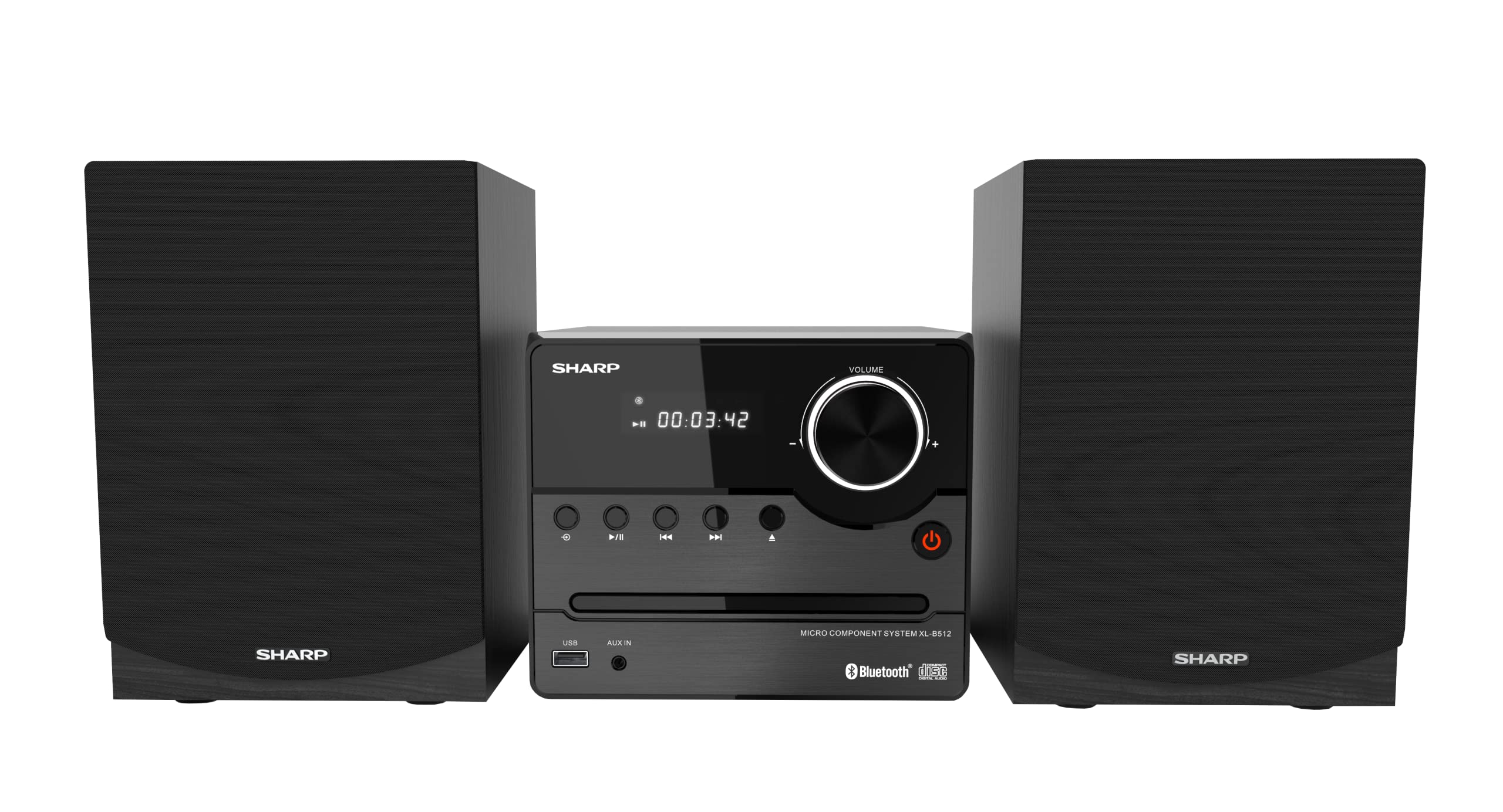Amazon.com: Sharp XL-B512 Micro Component Wireless Bluetooth Audio
